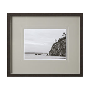 Rocky Cliffs, Rosario Beach by Bisig, Steve a Framed Photo Art Print Matted under Glass by Mercana at Eve Furniture