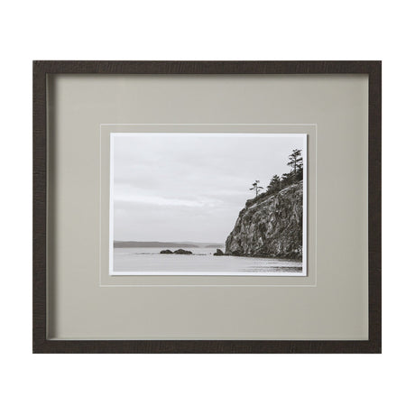 Rocky Cliffs, Rosario Beach by Bisig, Steve a Framed Photo Art Print Matted under Glass by Mercana at Eve Furniture