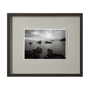 Rocky Coastline, Rosario Beach by Bisig, Steve a Framed Photo Art Print Matted under Glass by Mercana at Eve Furniture