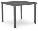 Rocky Creek Gray Outdoor Dining Table by Ashley at Eve Furniture