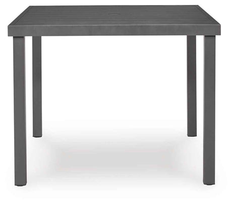 Rocky Creek Gray Outdoor Dining Table by Ashley at Eve Furniture