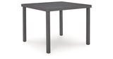 Rocky Creek Gray Outdoor Dining Table by Ashley at Eve Furniture