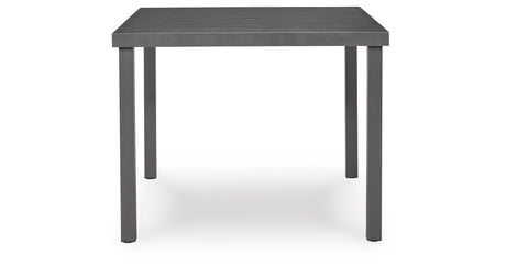 Rocky Creek Gray Outdoor Dining Table by Ashley at Eve Furniture