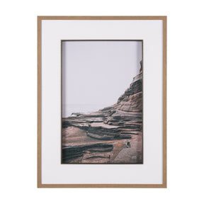 Rocky Shore Hawaii by Max Blakesberg Studios a Hand Embellished Framed Photo Art Print Matted under by Mercana at Eve Furniture