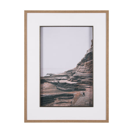 Rocky Shore Hawaii by Max Blakesberg Studios a Hand Embellished Framed Photo Art Print Matted under by Mercana at Eve Furniture
