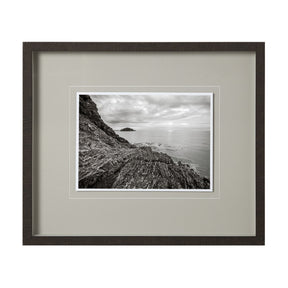 Rocky Shoreline, Rosario Beach by Bisig, Steve a Framed Photo Art Print Matted under Glass by Mercana at Eve Furniture
