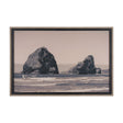 Rocky Shores by Nathan Larson a Hand Embellished Framed Photo Art Print Matted under Glass by Mercana at Eve Furniture