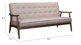 Rocky Sofa Putty by Zuomod at Eve Furniture