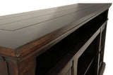 Roddinton Dark Brown 72" TV Stand by Ashley at Eve Furniture