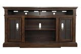 Roddinton Dark Brown 72" TV Stand by Ashley at Eve Furniture