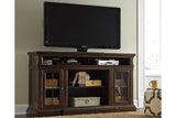 Roddinton Dark Brown 72" TV Stand by Ashley at Eve Furniture