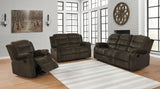 Rodman Upholstered Tufted Living Room Set Olive Brown