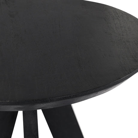 Rodrigo Black 32 Round Bar Table by Classic Home at Eve Furniture