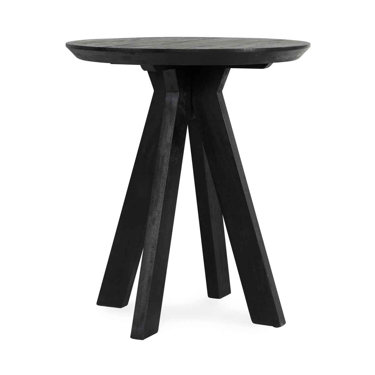Rodrigo Black Round Counter Table by Classic Home at Eve Furniture