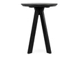 Rodrigo Black Wood Round Bar Table by Classic Home at Eve Furniture