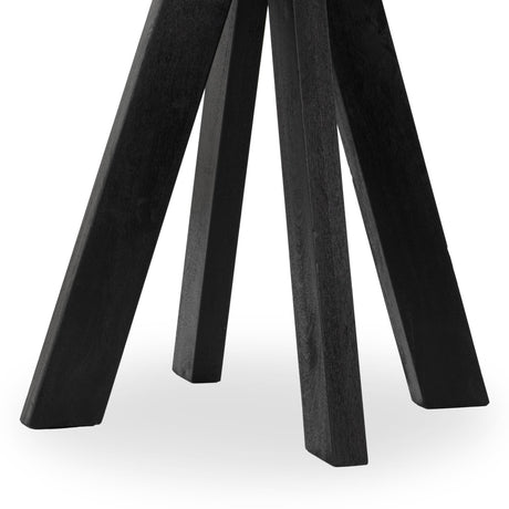 Rodrigo Counter Table - Black by Classic Home at Eve Furniture