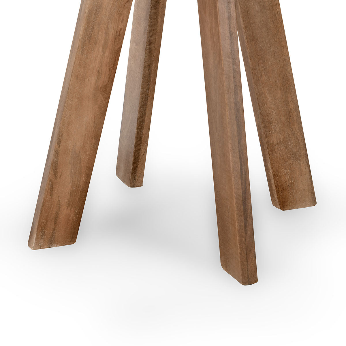 Rodrigo Pottery Brown Round Bar Table by Classic Home at Eve Furniture