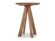 Rodrigo Pottery Brown Round Bar Table by Classic Home at Eve Furniture
