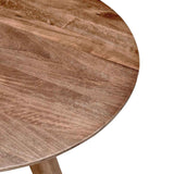Rodrigo Pottery Brown Round Counter Table by Classic Home at Eve Furniture