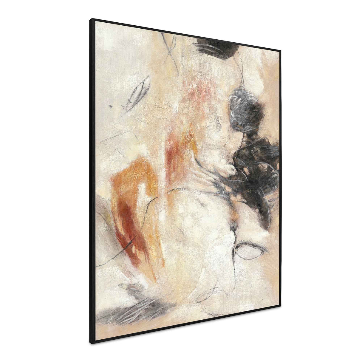 Rogue Multicolor Framed Painting