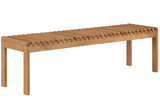 Rohe Bench Natural Oak by Moe's Home at Eve Furniture