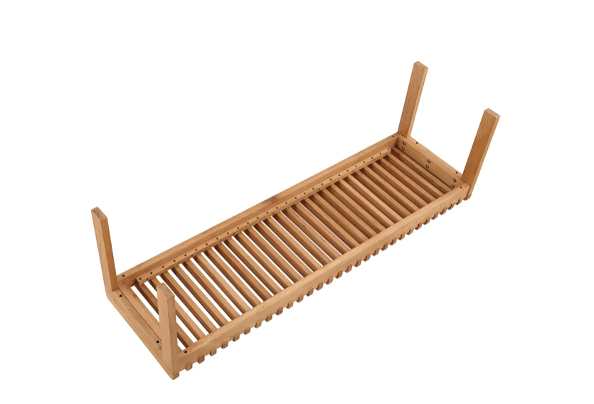 Rohe Bench Natural Oak by Moe's Home at Eve Furniture