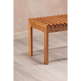 Rohe Natural Oak Bench by Moe's Home at Eve Furniture