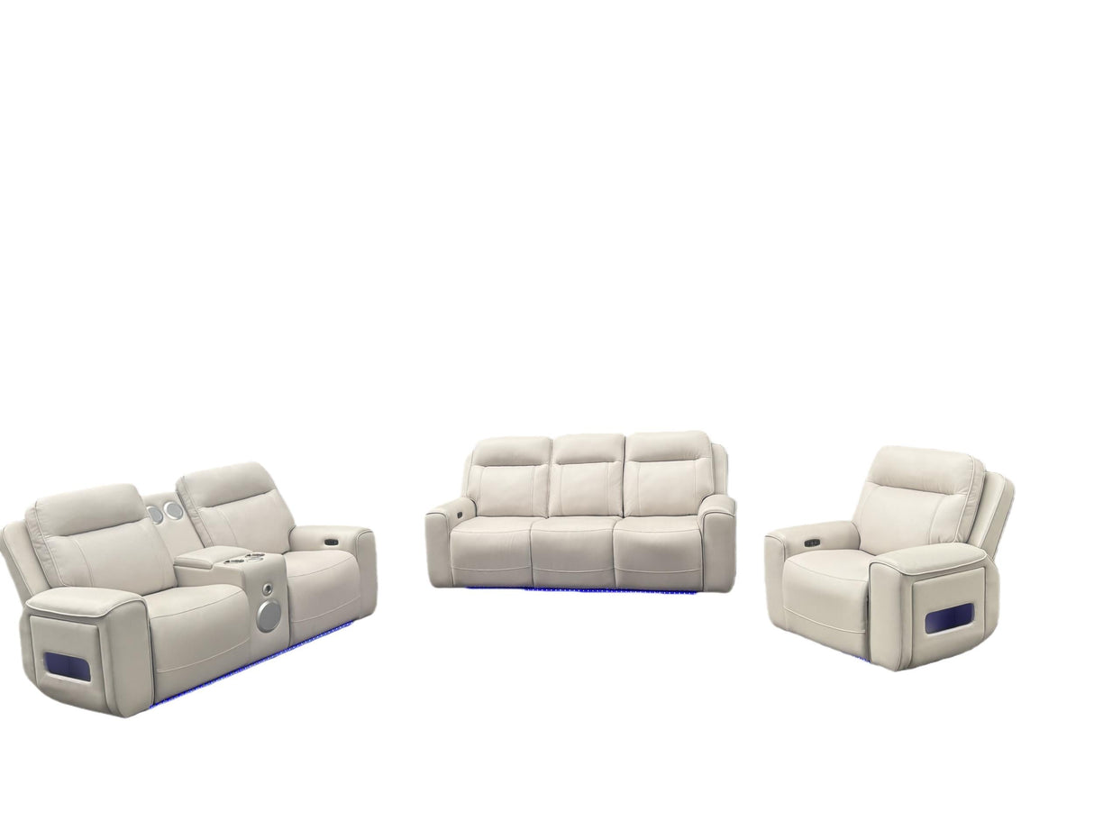 Rojas Sand Power Reclining Living Room Set by Coaster at Eve Furniture
