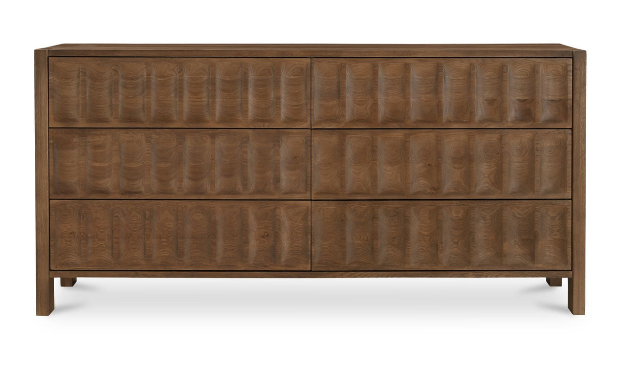 Roland Dresser Brown by Moe's Home at Eve Furniture