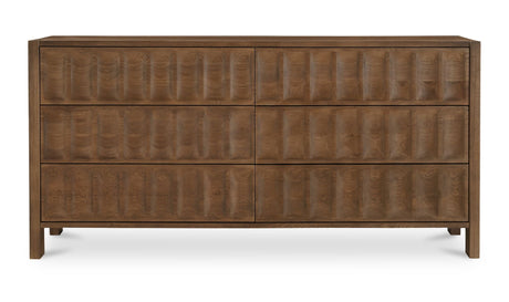 Roland Dresser Brown by Moe's Home at Eve Furniture