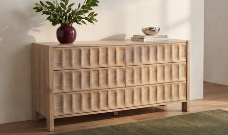 Roland Dresser Natural by Moe's Home at Eve Furniture