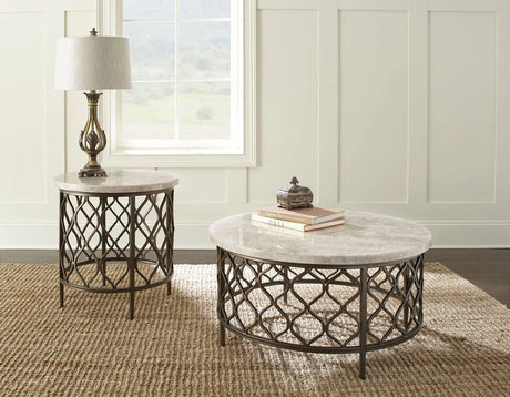 Roland End Table by Steve Silver at Eve Furniture