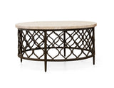 Roland Marble Top Cocktail Table by Steve Silver at Eve Furniture