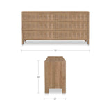 Roland Natural Dresser by Moe's Home at Eve Furniture