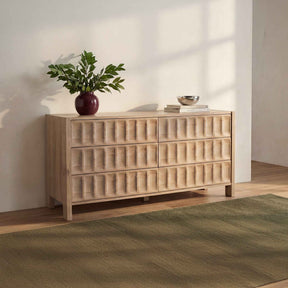 Roland Natural Dresser by Moe's Home at Eve Furniture