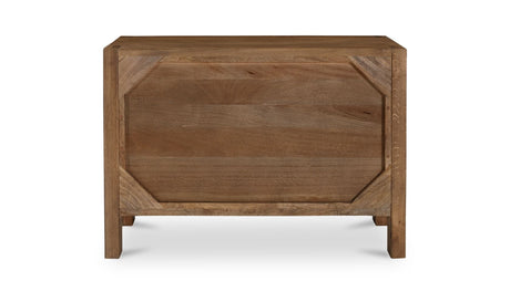 Roland Nightstand Brown by Moe's Home at Eve Furniture