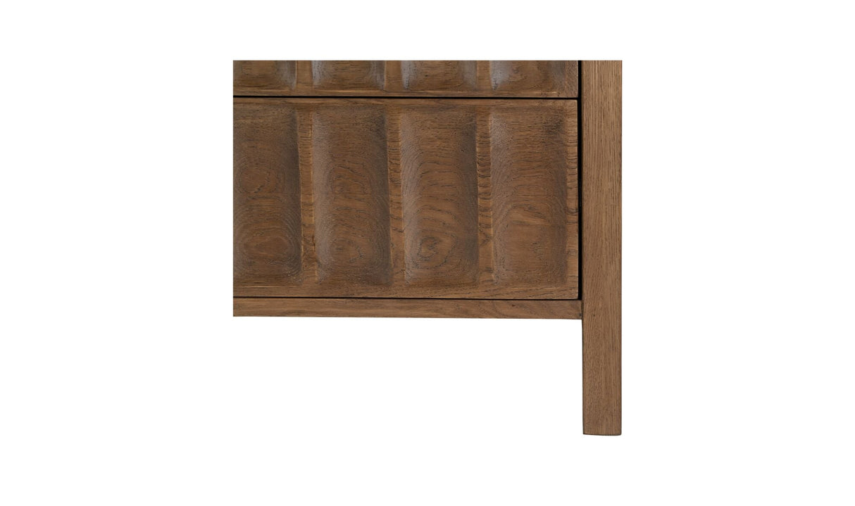 Roland Nightstand Brown by Moe's Home at Eve Furniture