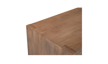 Roland Nightstand Brown by Moe's Home at Eve Furniture