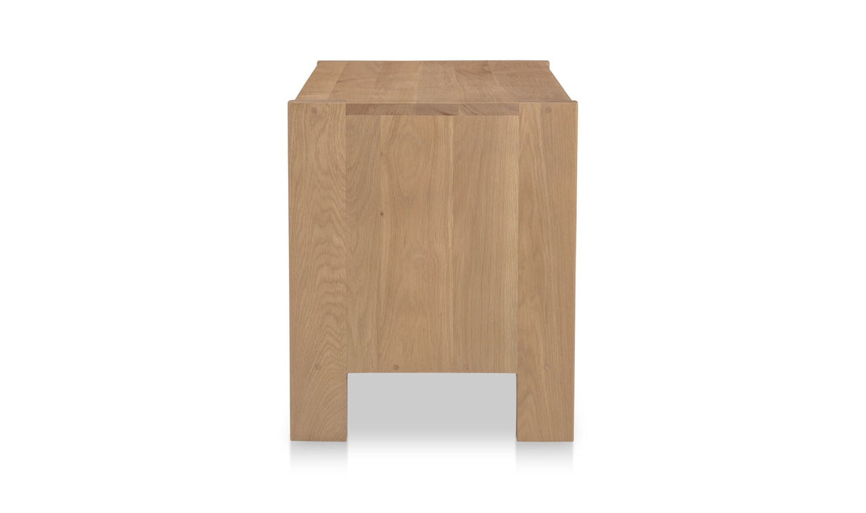 Roland Nightstand Natural by Moe's Home at Eve Furniture