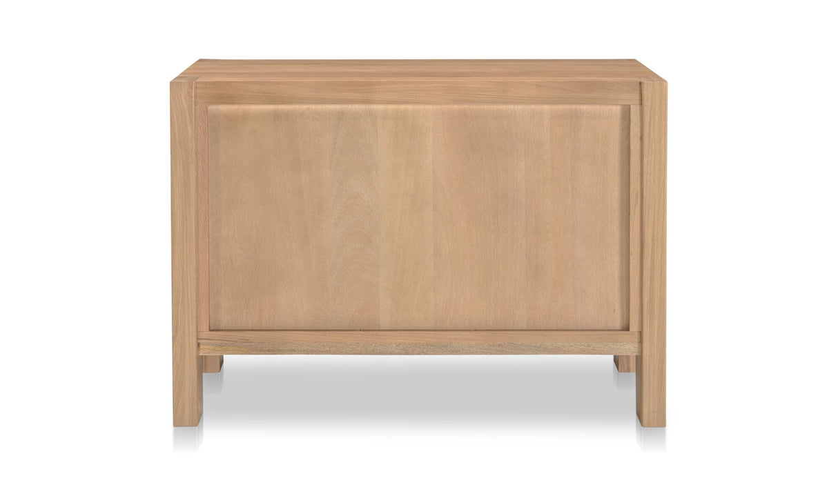 Roland Nightstand Natural by Moe's Home at Eve Furniture
