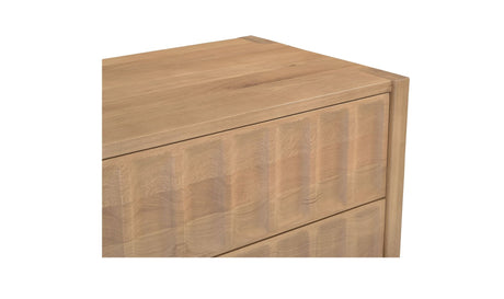 Roland Nightstand Natural by Moe's Home at Eve Furniture