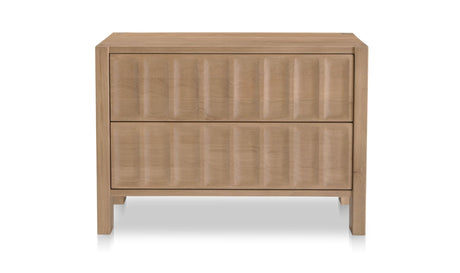 Roland Nightstand Natural by Moe's Home at Eve Furniture