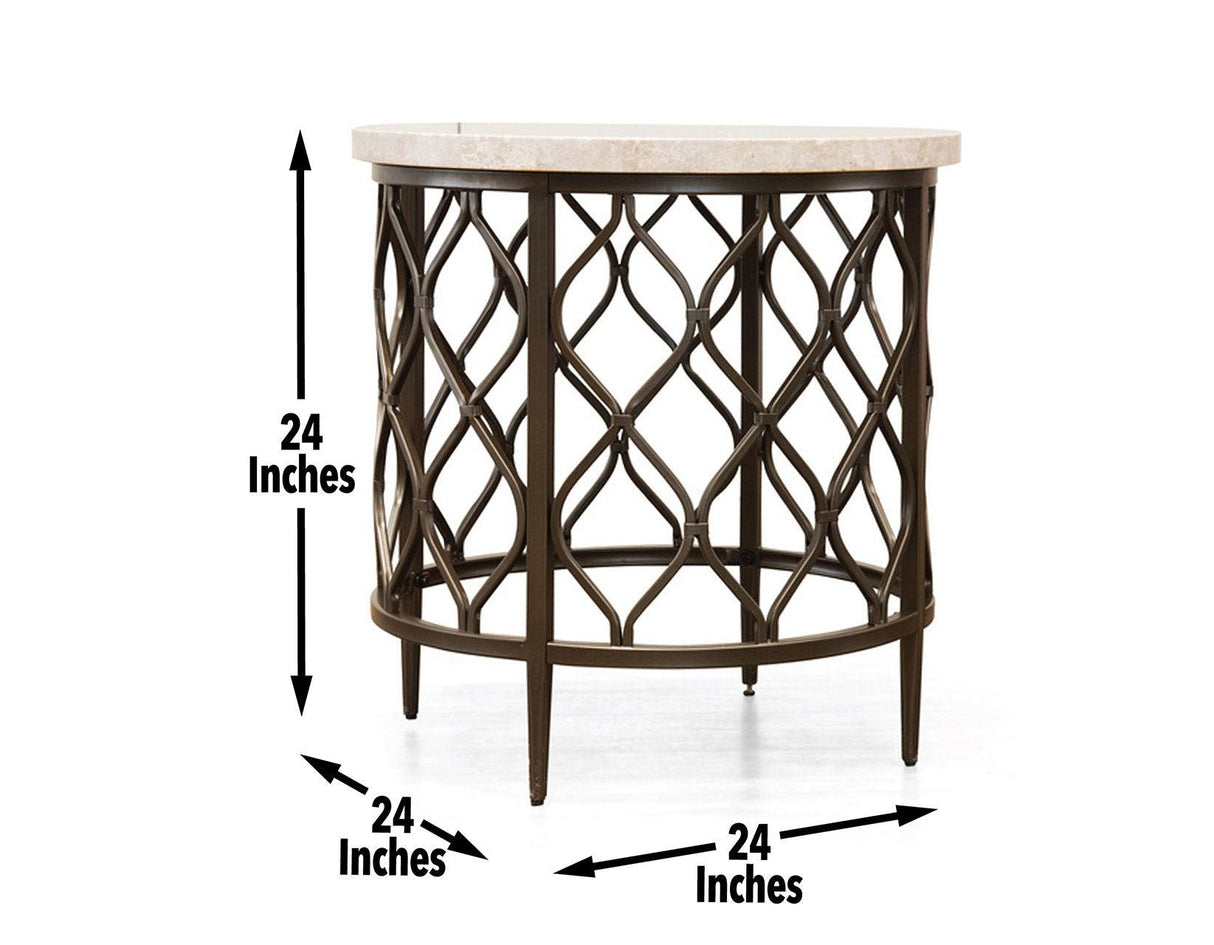 Roland 3-Piece Set (Cocktail & 2 End Tables) by Steve Silver at Eve Furniture