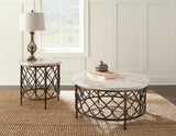 Roland 3-Piece Set (Cocktail & 2 End Tables) by Steve Silver at Eve Furniture
