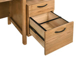 Roldan Light Ash 69-inch 4-drawer Computer Desk with File Drawer by Coaster at Eve Furniture