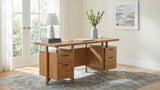 Roldan Light Ash 69-inch 4-drawer Computer Desk with File Drawer by Coaster at Eve Furniture