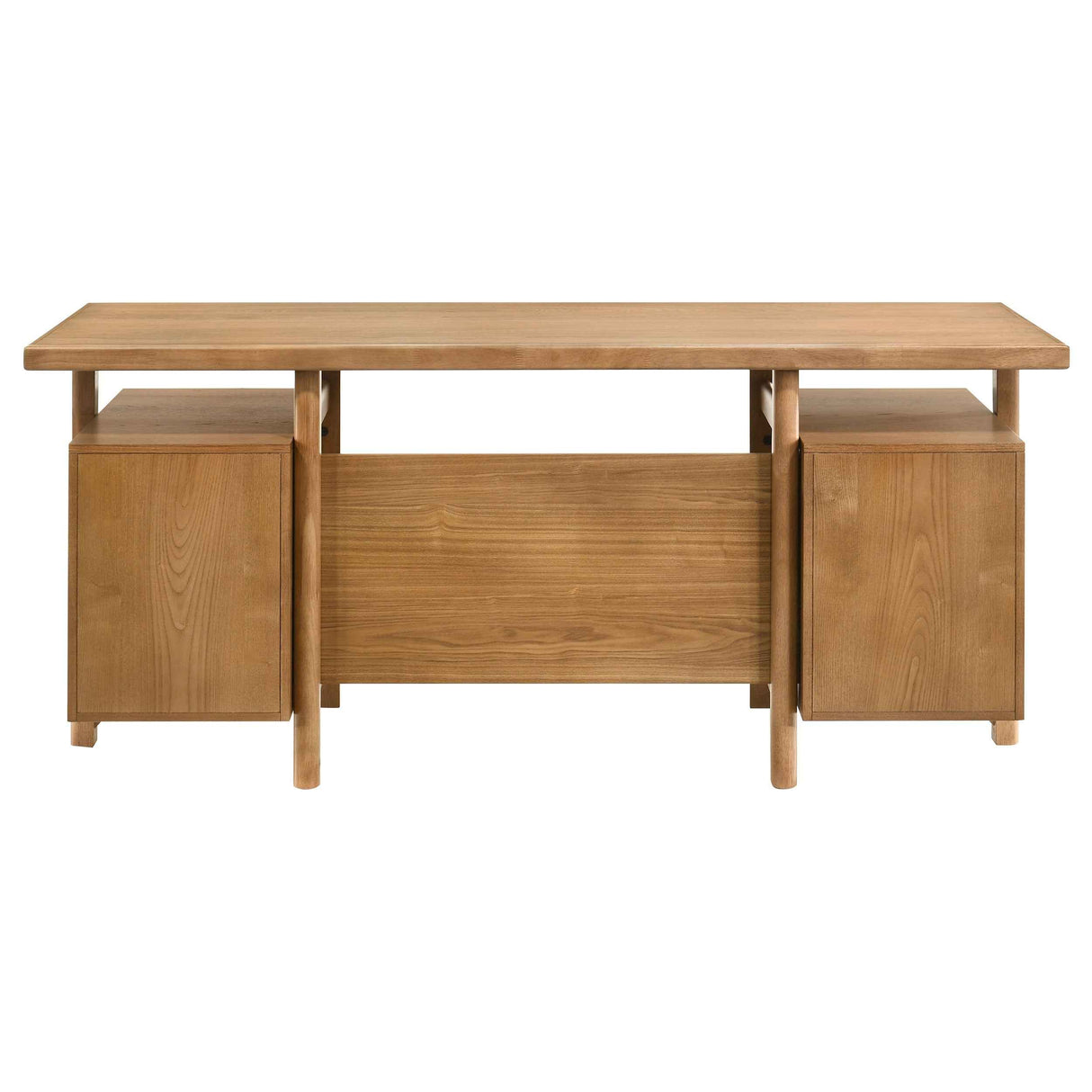Roldan Light Ash 69-inch 4-drawer Computer Desk with File Drawer by Coaster at Eve Furniture