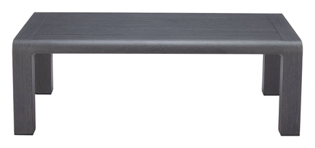 Rolig Black Outdoor Coffee Table by Zuomod at Eve Furniture