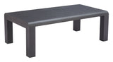Rolig Black Outdoor Coffee Table by Zuomod at Eve Furniture
