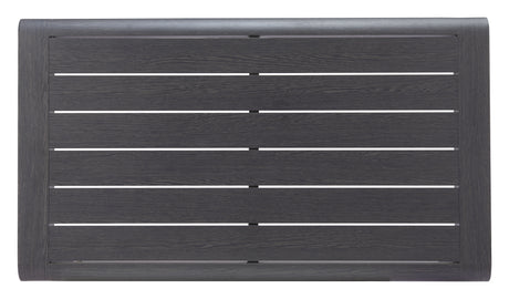Rolig Black Outdoor Coffee Table by Zuomod at Eve Furniture